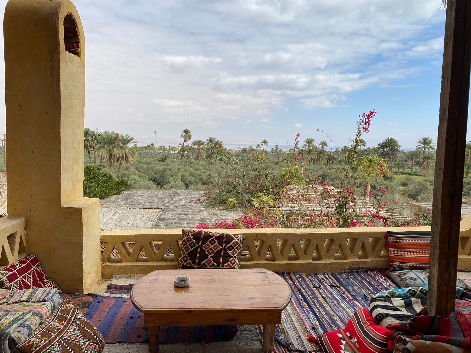 Desert landscape in Fayoum, Egypt