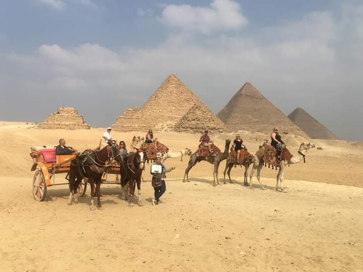 Giza Pyramids, Memphis & Sakkara Day Tour (Without Guide)