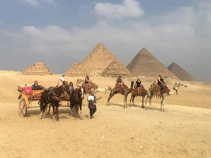 Giza Pyramids, Memphis & Sakkara Day Tour (Without Guide)